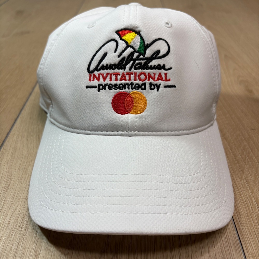 Arnold Palmer Invitational Mastercard Golf Strap Hat Performance Dad Cap PGA